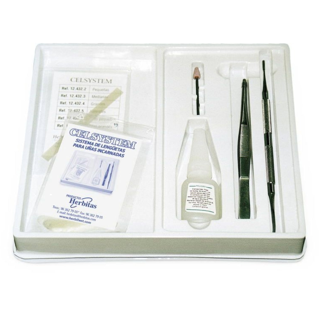 Celsystem® Kit - ערכה  מקצועית לתיקון  ציפורן חודרנית