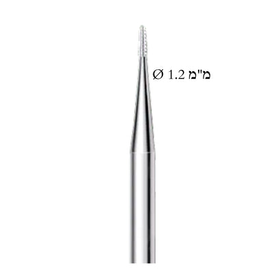 Drill Bit RUCK -  ראש שיוף צר לטיפול בציפורן חודרנית וביבלות, מארז  יח 2