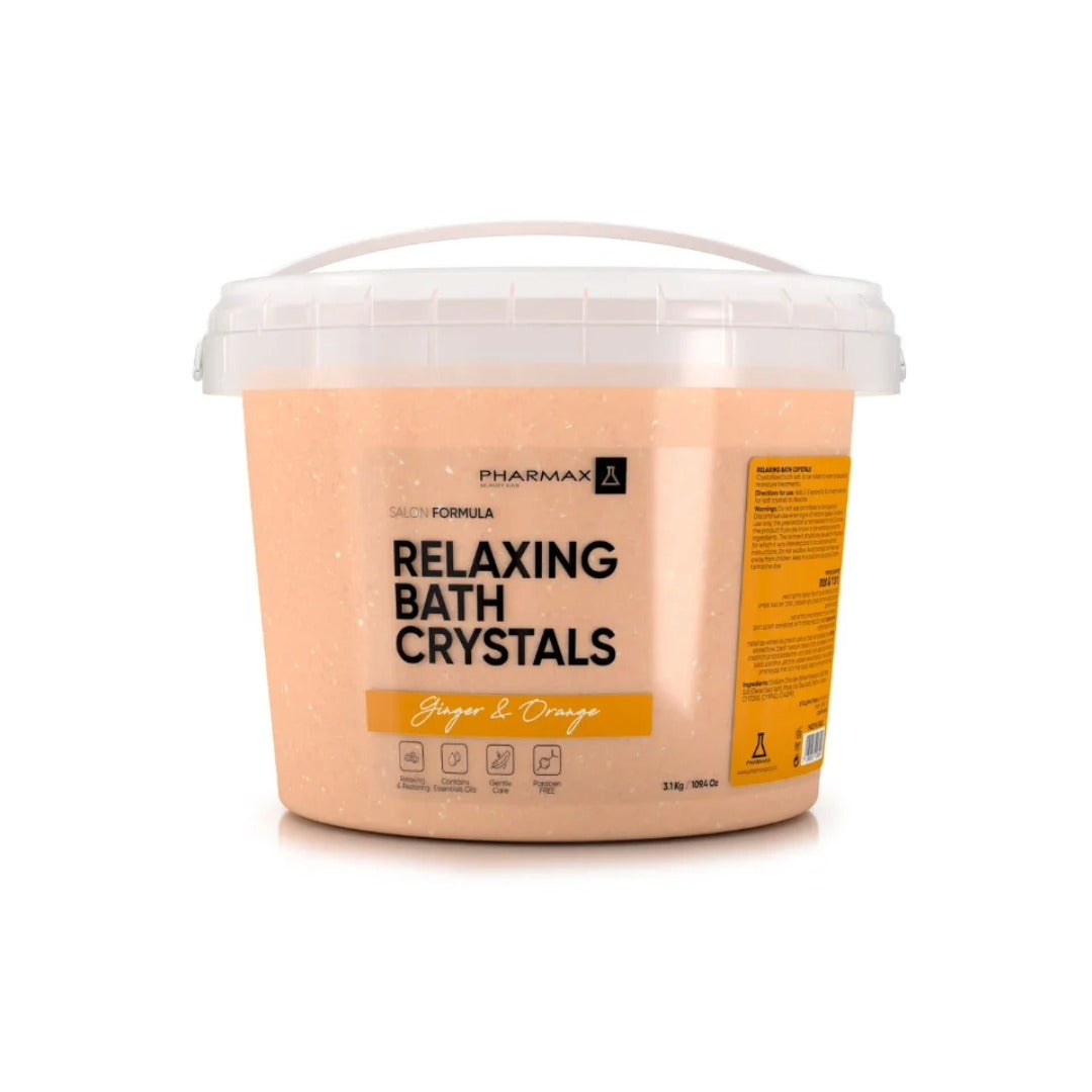 PHARMAX - מלח אמבט ארומטי ניחוח ג'ינג'ר ותפוז פארמקס | 3.1 ק"ג