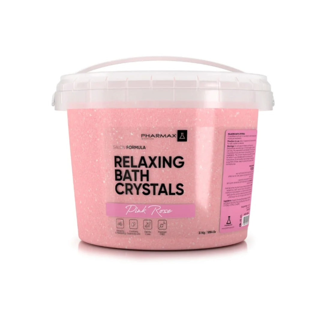 PHARMAX - מלח אמבט ארומטי פינק רוז פארמקס | 3.1 ק"ג
