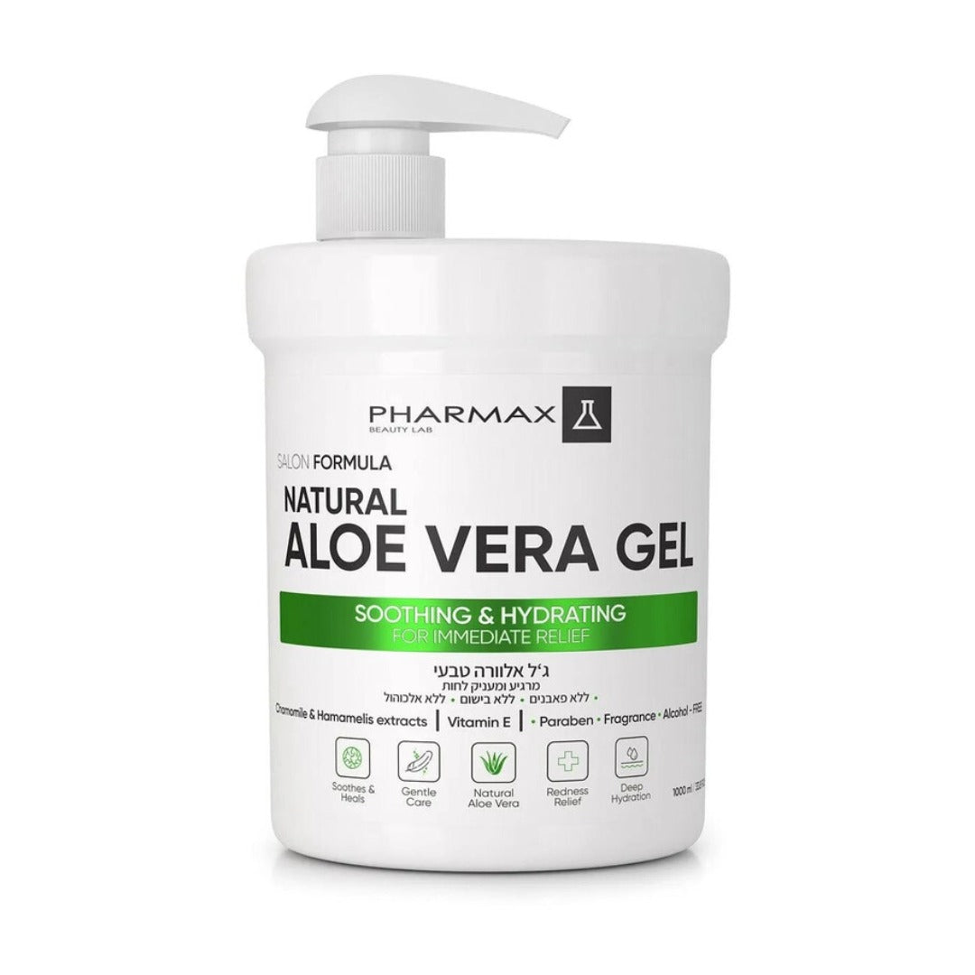 PHARMAX - ג׳ל אלוורה טבעי פארמקס  1 ליטר