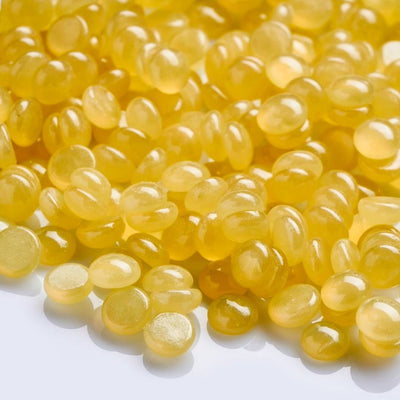 Glamour FineWax - שקית פניני שעוות זהב מתקלפת עם שמן מרוקאי 1 ק״ג