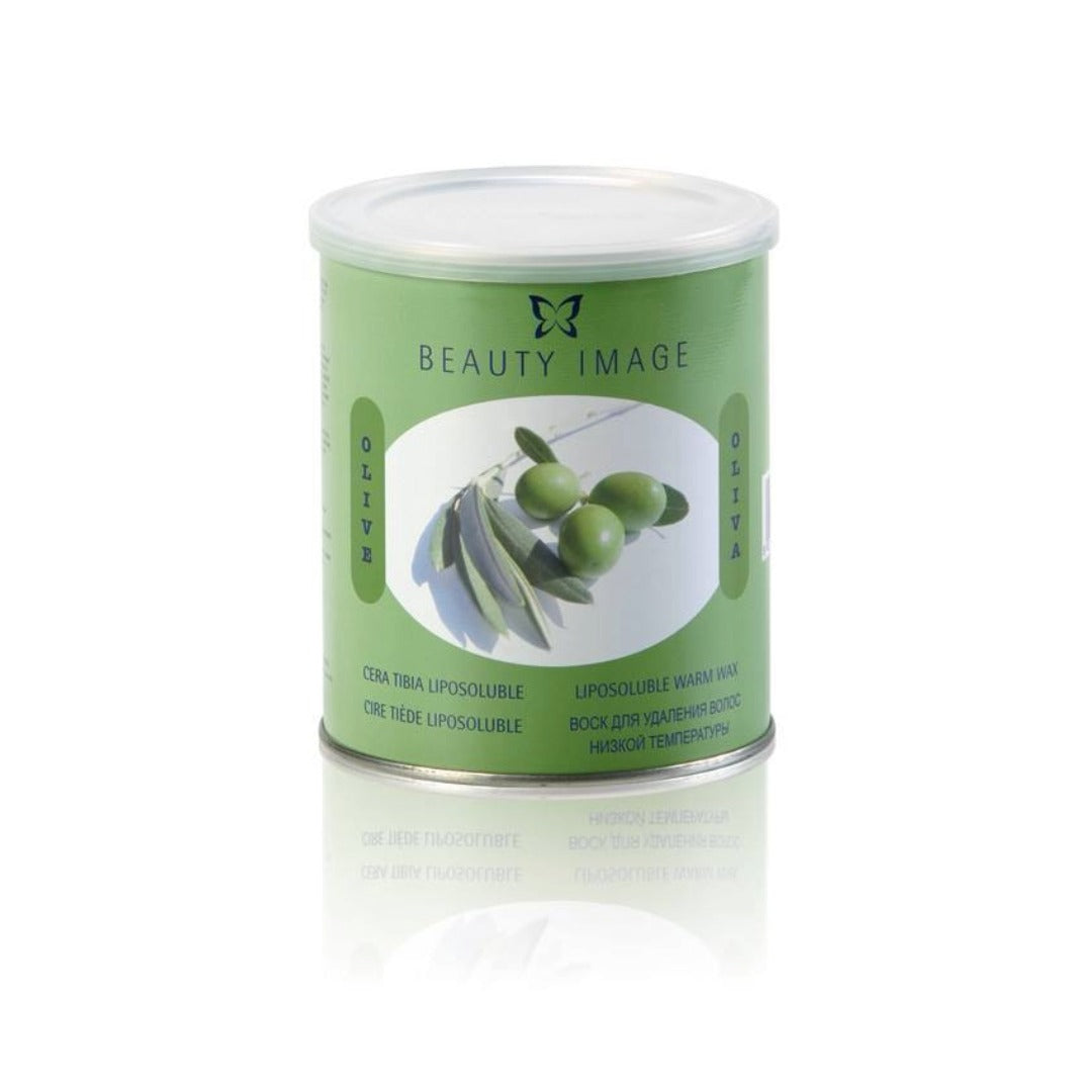 Olive Warm Wax - שעוות בדים חמה  עם שמן זית פחית 800 מ״ל