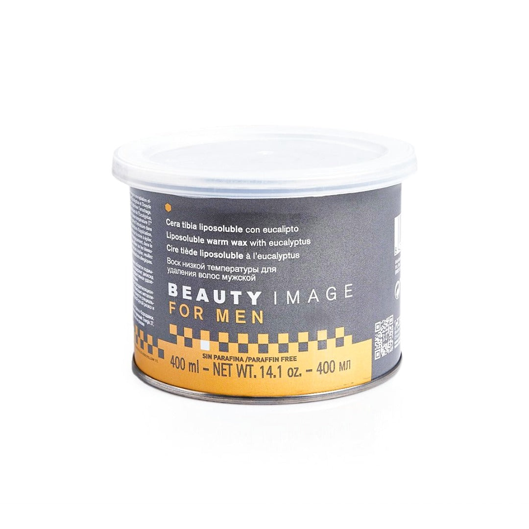 Men Eucalyptus  Warm Wax - שעוות בדים חמה עם שמן אקליפטוס לגברים פחית 800|400 מ״ל