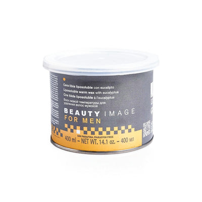 Men Eucalyptus  Warm Wax - שעוות בדים חמה עם שמן אקליפטוס לגברים פחית 800|400 מ״ל
