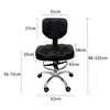 Professional chair - כיסא אורתופדי מרובע עם חישוק רגליים