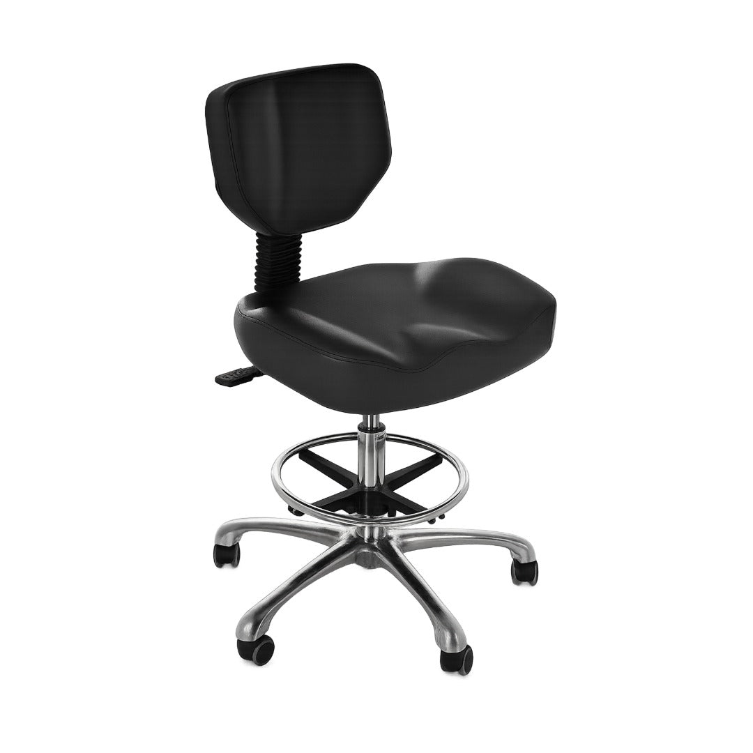 Professional chair - כיסא אורתופדי מרובע עם חישוק רגליים