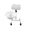 Pedicure footrest - רגלית לפדיקור עם כרית עבה וקערת איסוף