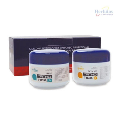 Orthotica Silicone Shore A35 - 36  - סיליקון דו־רכיבי קשיח  2*200 גרם