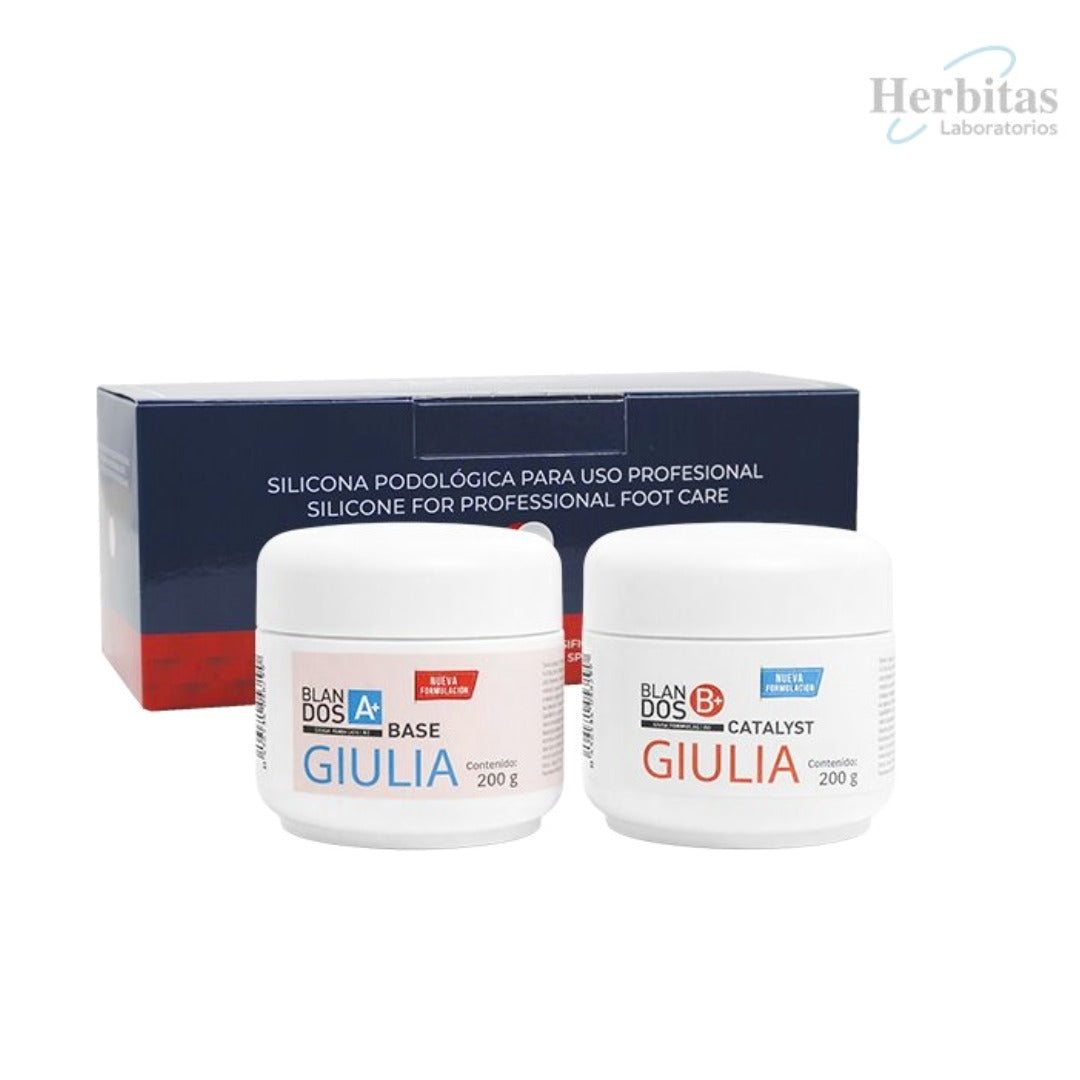 Giulia Orthosis Silicone Shore A2–3 - סיליקון דו־רכיבי אקסטרה־רך  2*200 גרם