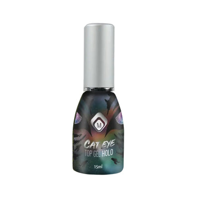 Holo Cat Eye Top Gel - טופ ג'ל עיין הולוגרפי 15 מ"ל
