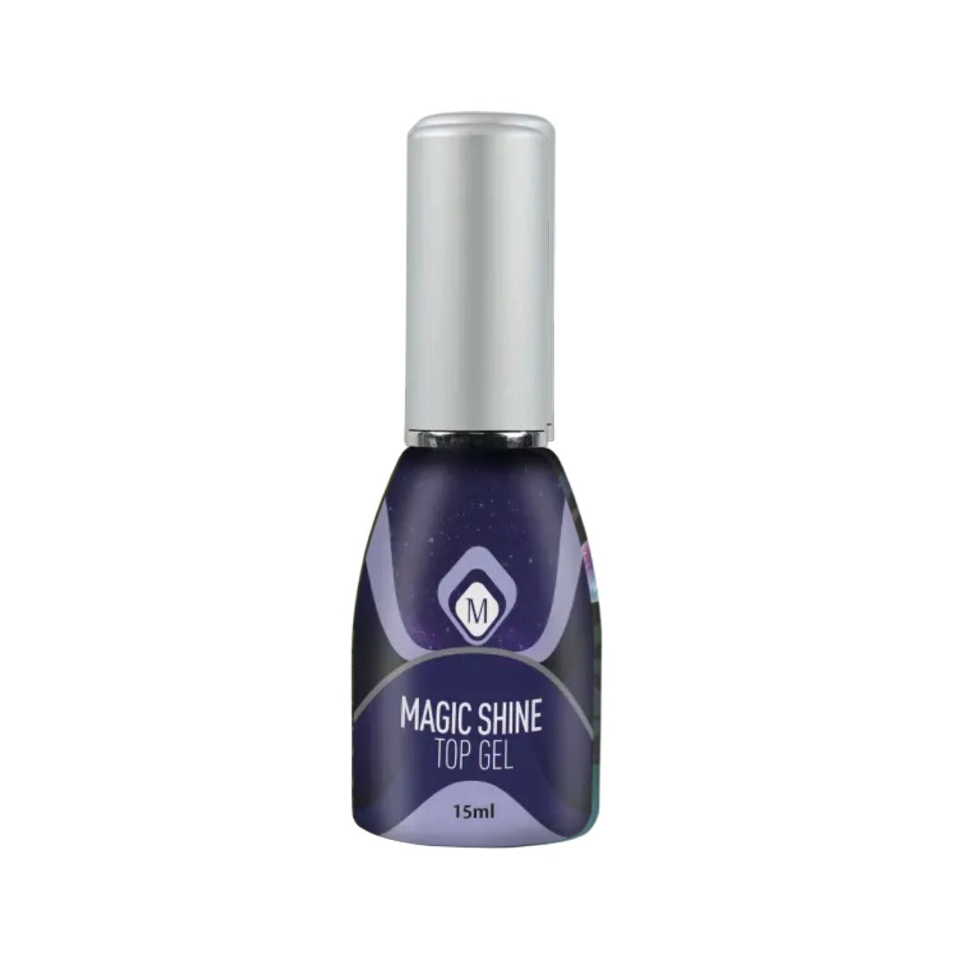 Magic Shine Top Gel - טופ ג'ל פיניש לאבקות פיגמנט 15 מ"ל