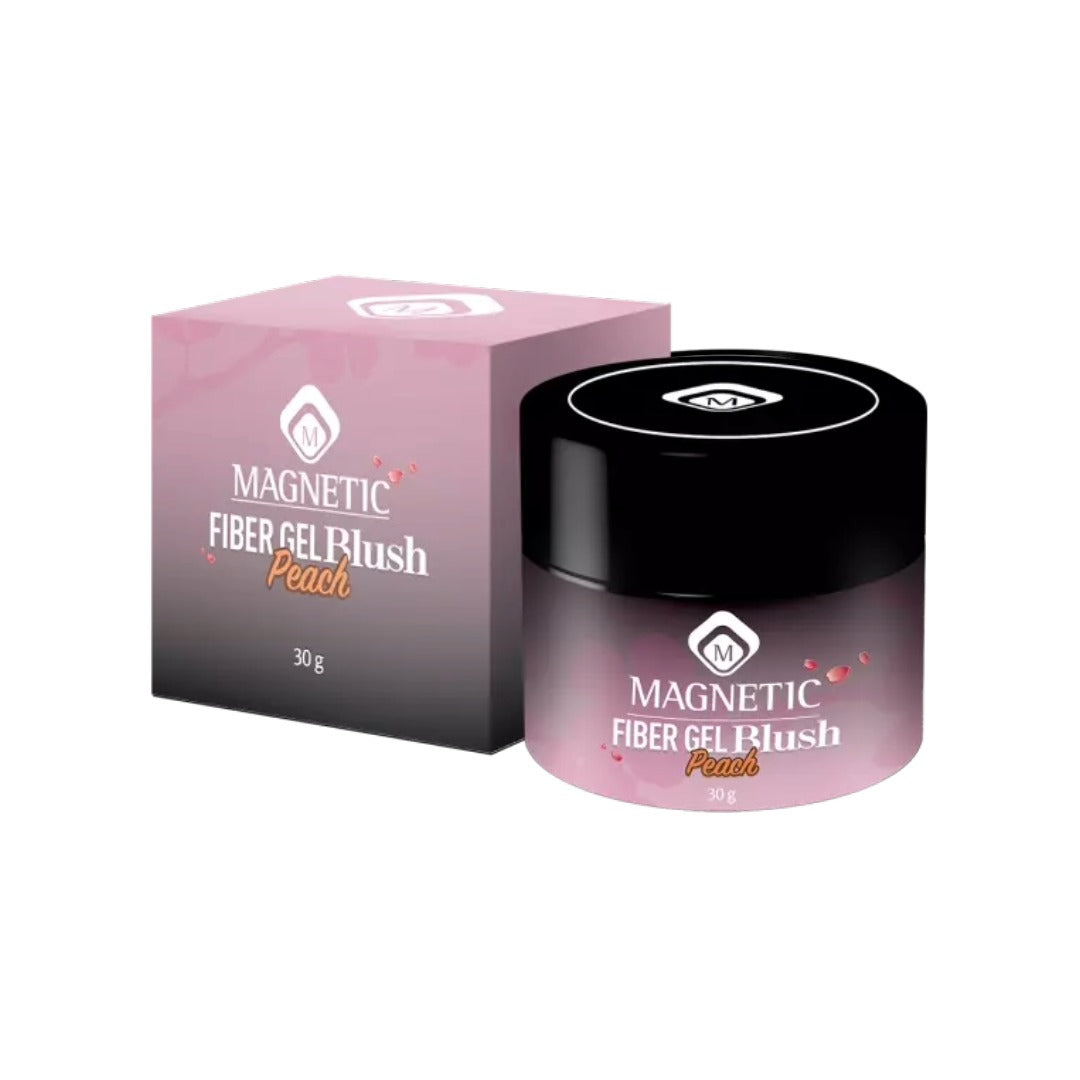 Fiber Gel Blush Peach - פייבר ג׳ל אפרסק לבנייה וחיזוק צנצנת 30 גרם