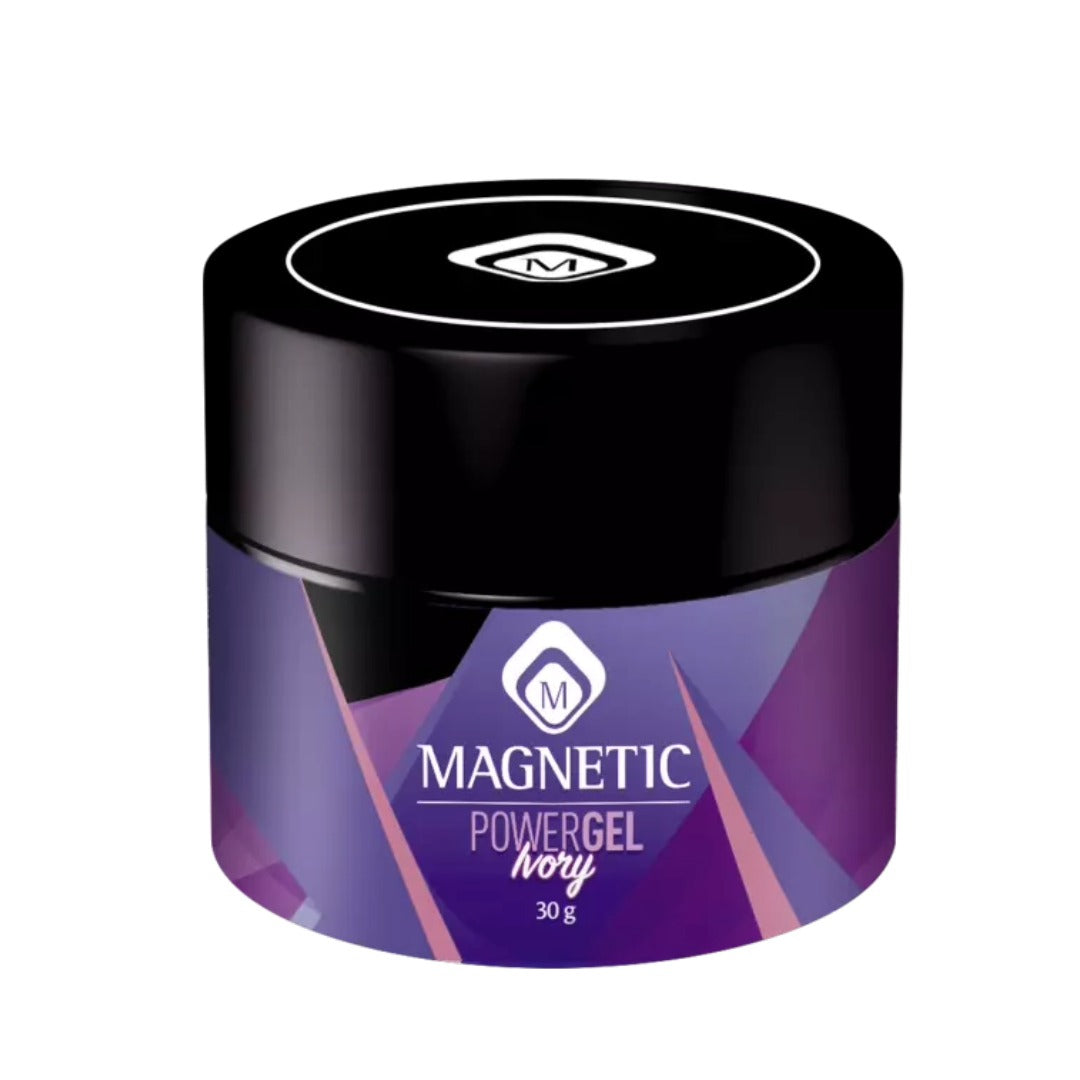 Power Gel Ivory - פוליג'ל בנייה וחיזוק לבן חלבי נצנת 30 גרם