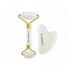 Jade Roller and Gua Sha Set  - מארז רולר דו־צדדי ואבן גוואשה לעיסוי הפנים