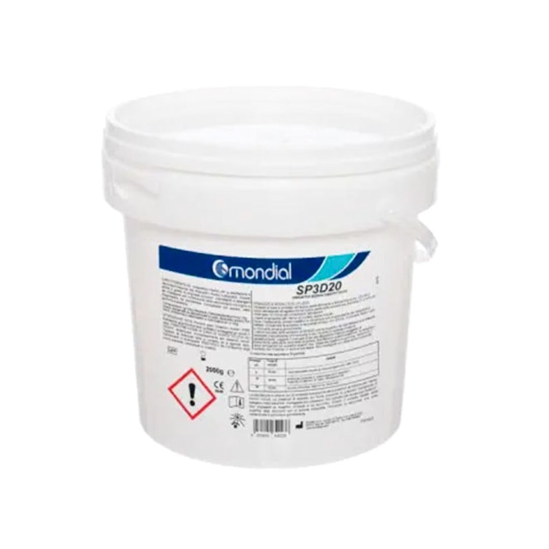 Mondial SP3D20  -אבקה אנזימטית לניקוי וחיטוי מהיר של כלי עבודה 2 ק״ג