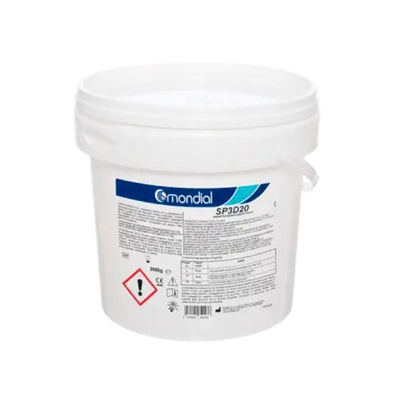 Mondial SP3D20  -אבקה אנזימטית לניקוי וחיטוי מהיר של כלי עבודה 2 ק״ג