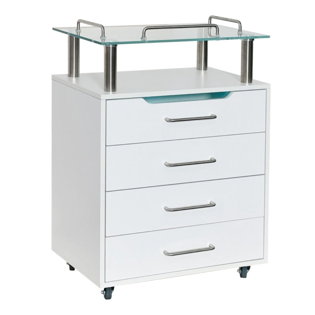 Storage cabinet -ארונית עבודה ניידת עם תא חיטוי UV מובנה