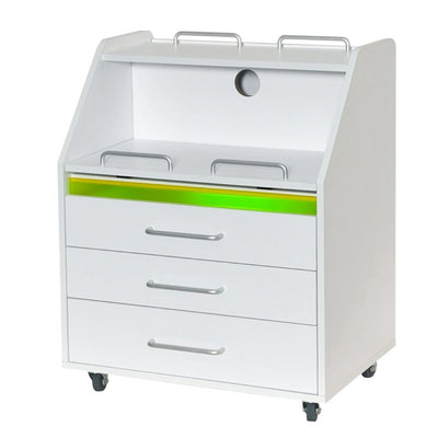Storage cabinet - ארונית ניידת עם תא חיטוי UV מובנה