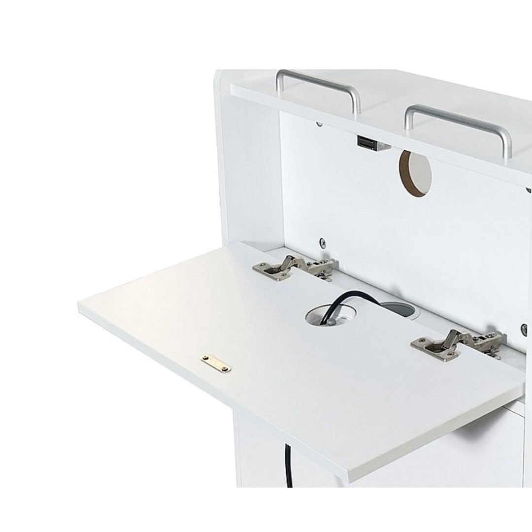 Storage cabinet - ארונית ניידת עם תא חיטוי UV מובנה