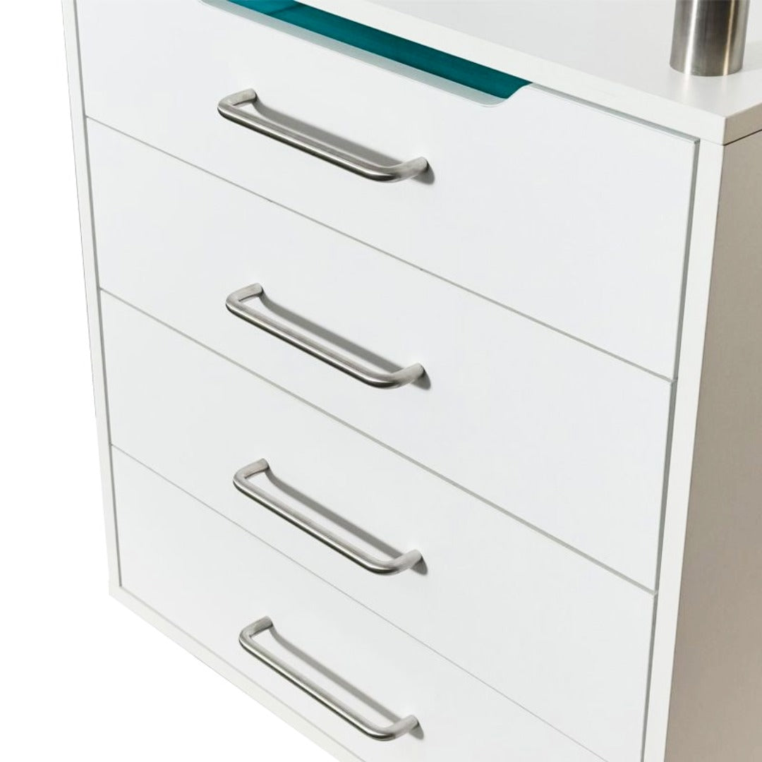 Storage cabinet -ארונית עבודה ניידת עם תא חיטוי UV מובנה