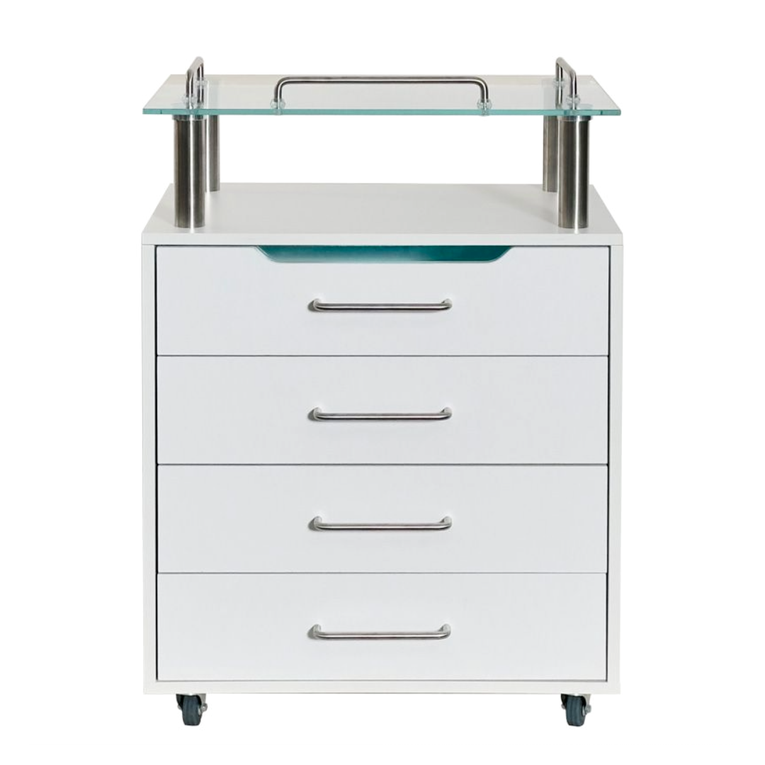 Storage cabinet -ארונית עבודה ניידת עם תא חיטוי UV מובנה