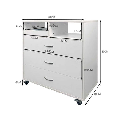 Storage cabinet - ארונית אחסון ניידת מקצועית