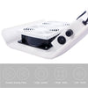 Double Fans Nail Dust - עמדת מניקור זוויתית עם 2 מאווררים חזקים