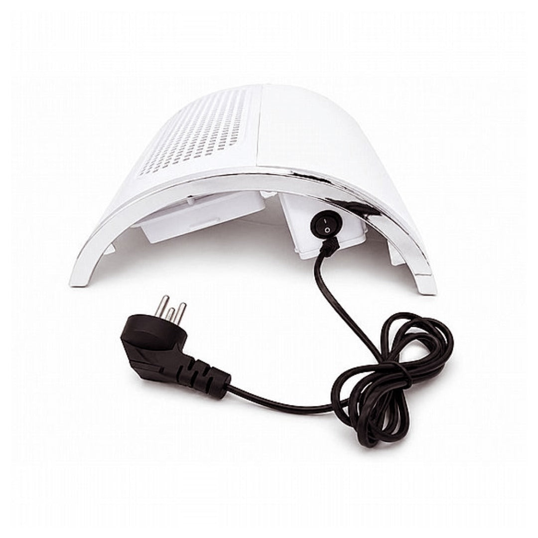 Nail Vacuum Cleaner Dust - עמדת מניקור מעוגלת עם שואב אבק מובנה