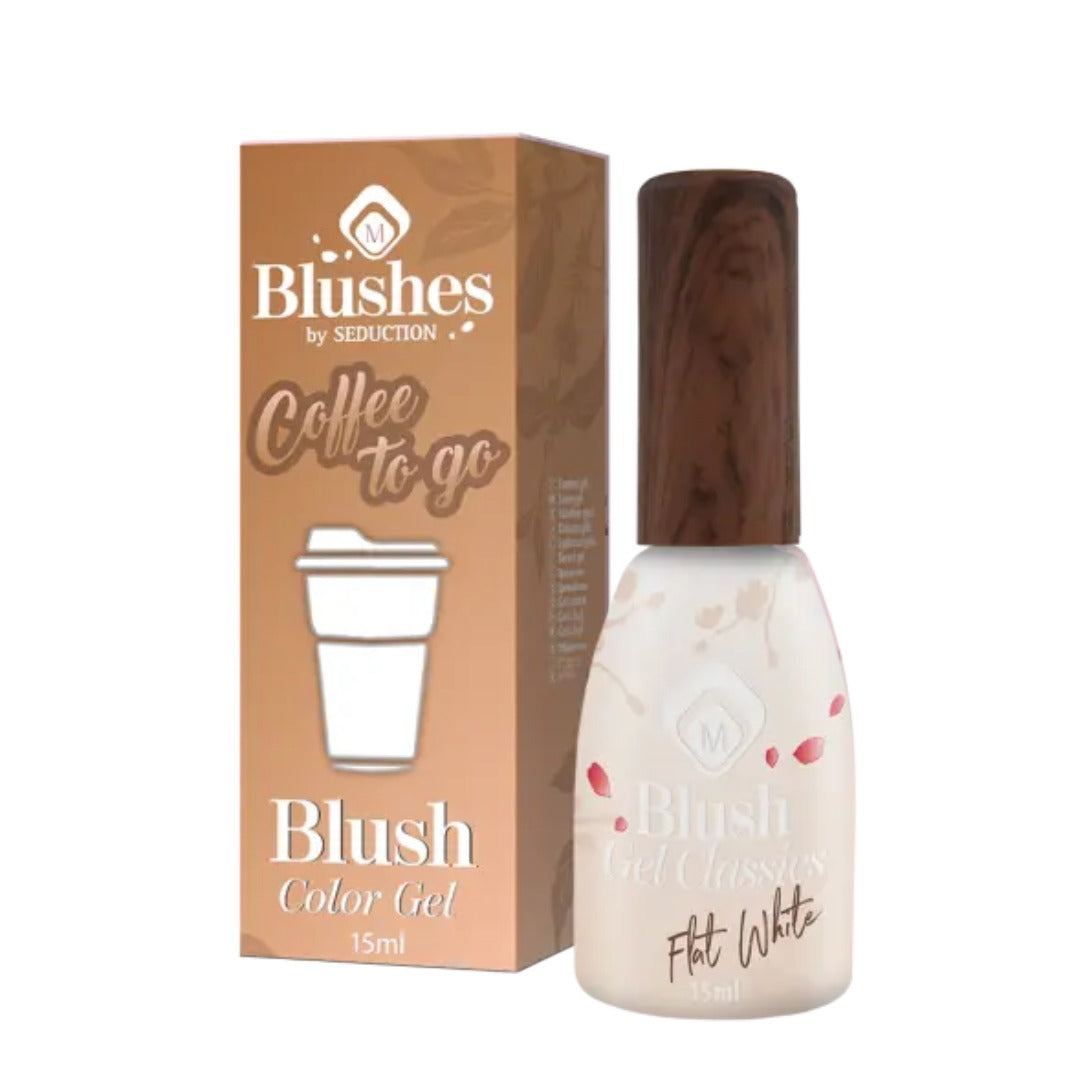 Blush Flat White - ג׳ל צבעוני בבקבוק 15 מ"ל
