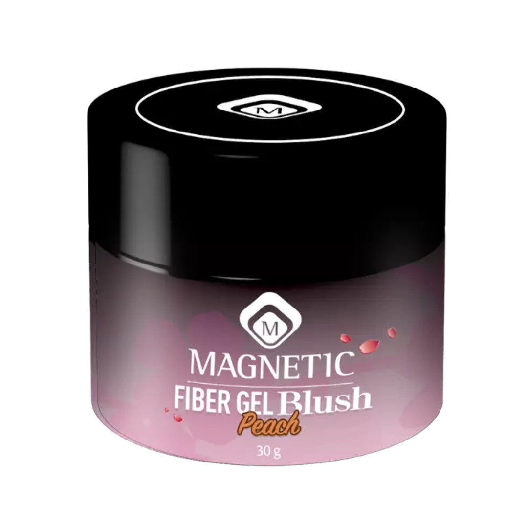 Fiber Gel Blush Peach - פייבר ג׳ל אפרסק לבנייה וחיזוק צנצנת 30 גרם