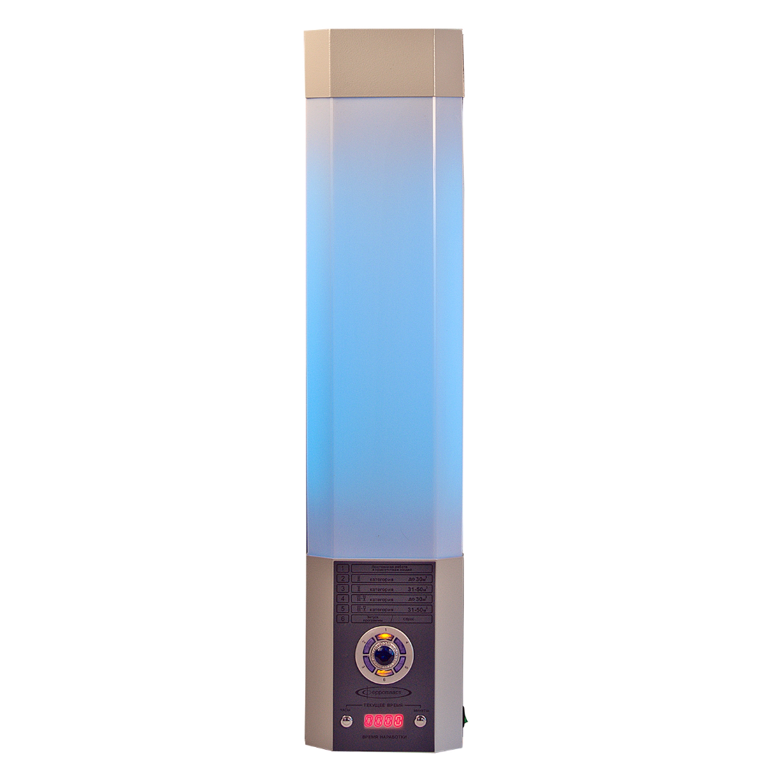 UV Light Air Sterilizer (Recirculator) - מטהר אוויר כולל מעמד רצפתי