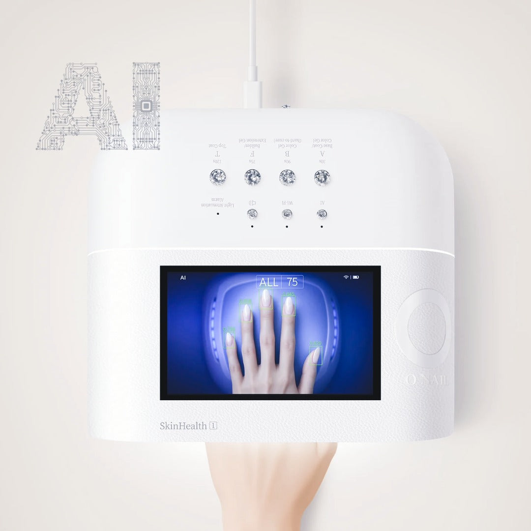O NAIL AI Smart Lamp - מנורת UV/LED  חכמה עם בינה מלאכותית