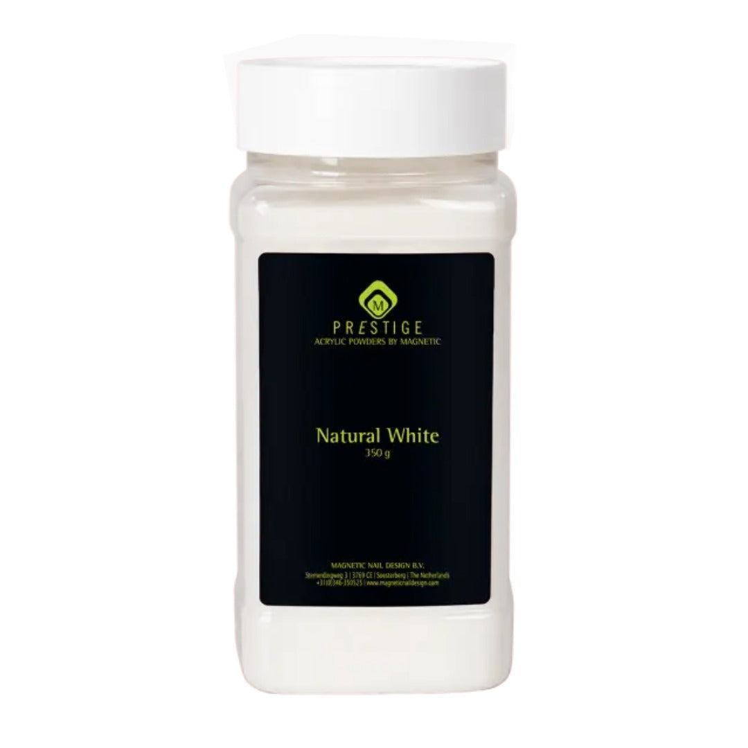 Prestige Extra White - אבקת אקריל גוון לבן־שלג 350 גרם