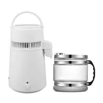 Water distiller - מזקק מים נירוסטה עם מיכל זכוכית 4 ליטר
