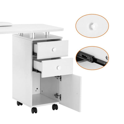 Manicure work table - שולחן מניקור מעוצב מעץ