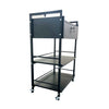 Cosmetics cart - עגלת קוסמטיקה 3 מדפי עץ ומגירת אחסון