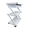 Cosmetics cart - עגלת קוסמטיקה 3 מדפי עץ ושתי מגירות אחסון