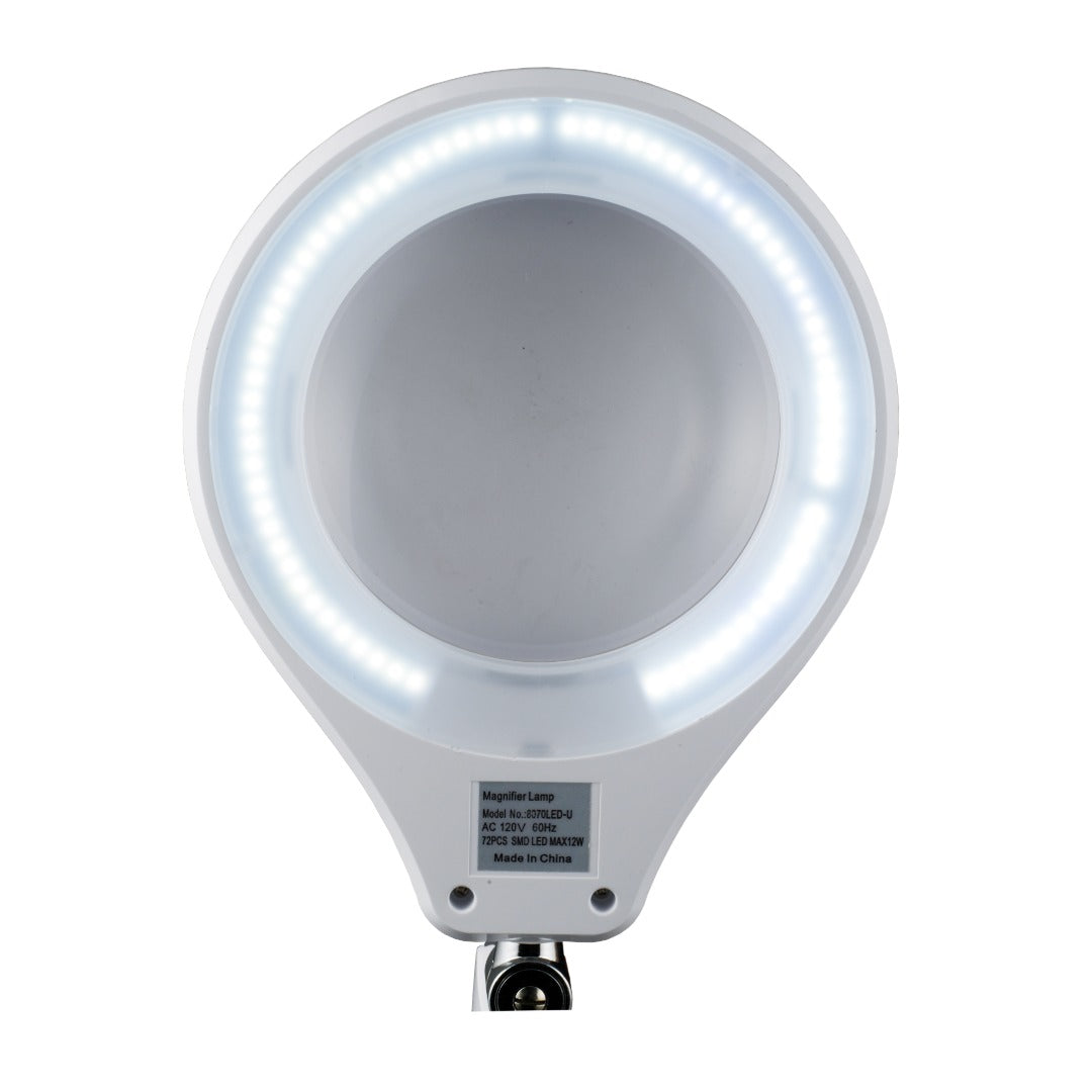 Desk Lamp - מנורת לופה LED SMD 72 עם זכוכית מגדלת  3 או 5 דיופטר