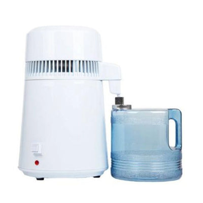 Water distiller - מזקק מים נירוסטה עם מיכל פלסטיק  4 ליטר