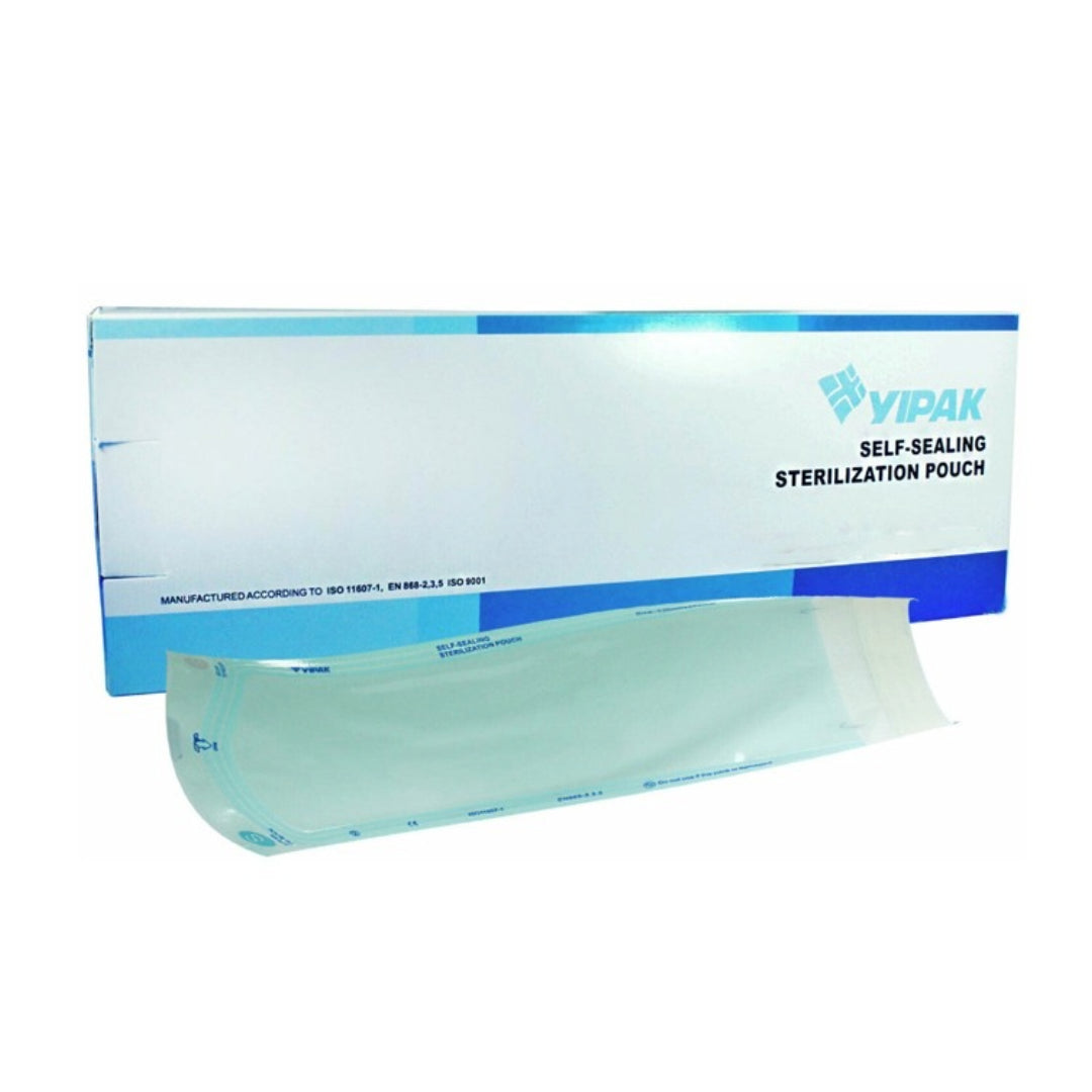 Autoclave Sterilization Pouch  -  שקיות עיקור לאוטוקלאב עם פס הדבקה