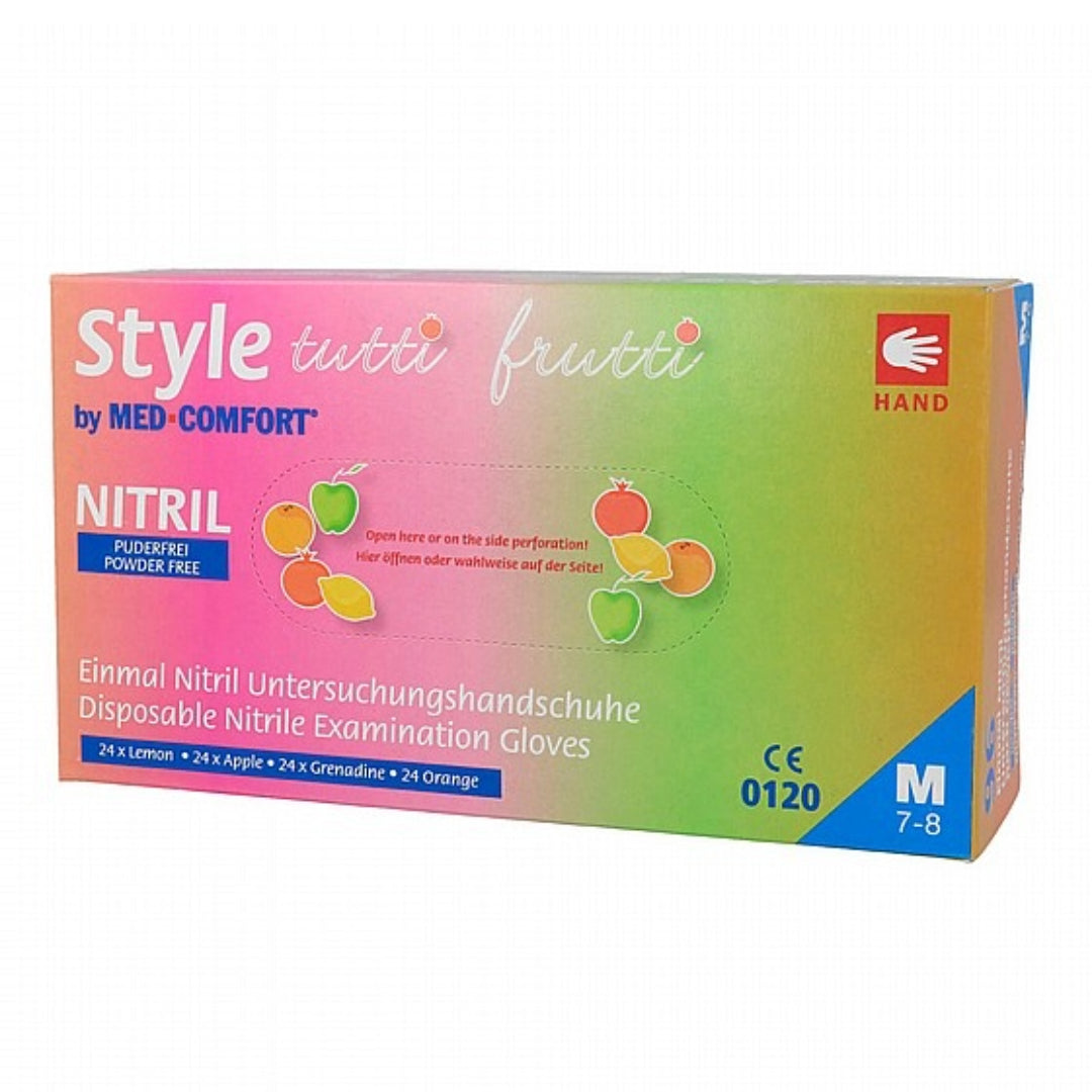 Tutti-Frutty Nitrile Gloves - כפפות ניטריל מיקס 4 צבעים