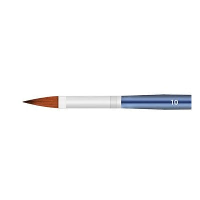 Kolinsky Brush #10 - מכחול לבנייה משיער טבעי