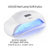 UV/LED Nail Lamp SUN X plus  - מנורת לד מקצועית