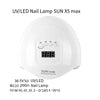 UV/LED Nail Lamp SUN X5 max  - מנורת לד מקצועית