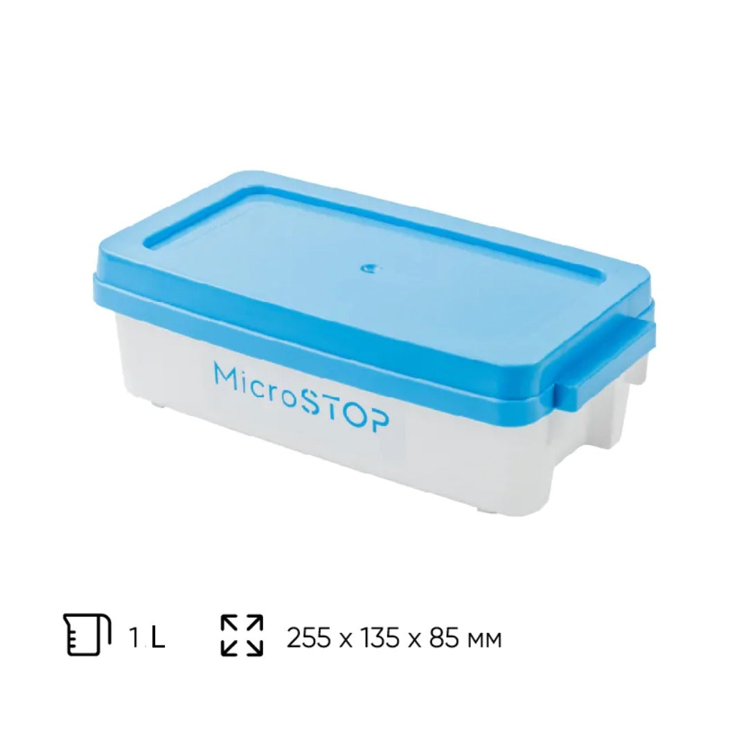 MicroSTOP - מיכל חיטוי  נפח 1 ליטר