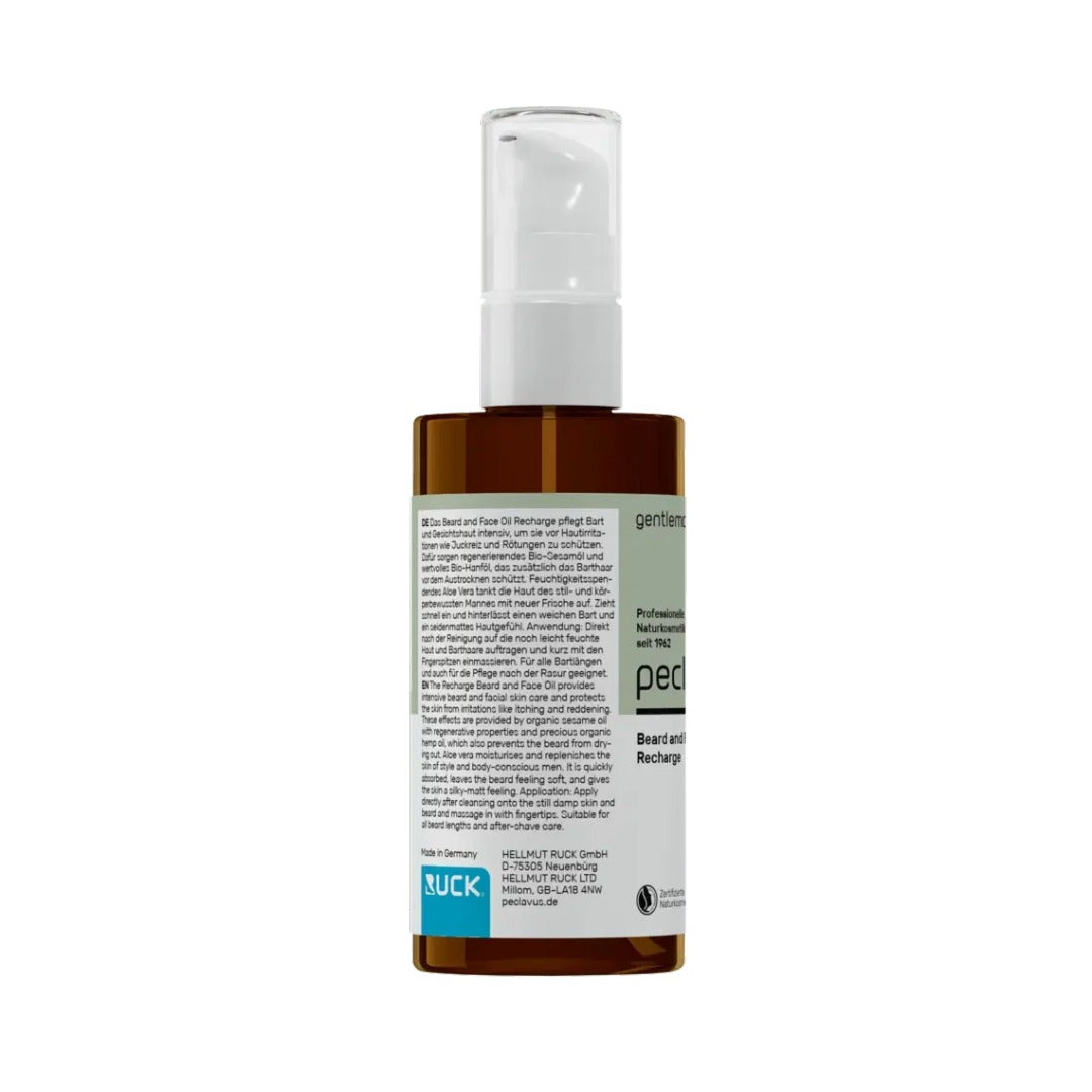 Beard and Face Oil Recharge - שמן טיפוח לזקן ולפנים