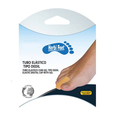 Elastic finger protector Herbi Feet - מגן אלסטי לאצבעות עם שכבת אקו-ג’ל