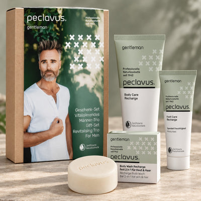 Body and Foot Care Recharge Set - מארז מתנה שלישיית טיפוח מרעננת לגבר