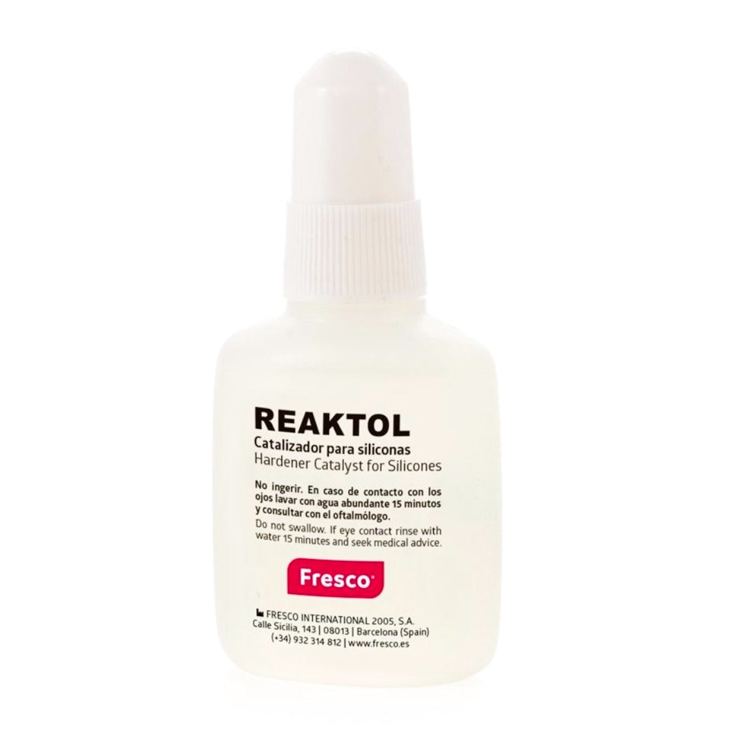 Reaktol - זרז נוזלי שקוף להתקשות סיליקון  20 מ״ל
